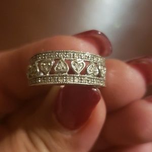 Zales heart ring